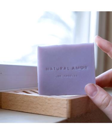 Natural Amor Handmade Soap Bar Variety 3 Pack - Rose Lavender Citrus Scented Gift Set for Women, Vegan, 3.5 oz each - Buy Online on GoSupps.com
