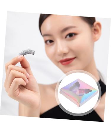 Buy Minkissy 30pcs Box Hollow Eyelash Box - Colorful Fake Eyelash Packaging Curler & Case for Delicate False Eyelashes - International Shipping Available - Buy Online on GoSupps.com