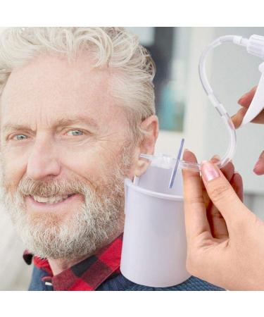 Ear Wax Removal Kit - Complete Ear Cleaning System with Spray Bottle, Bulb Aspirator, Basin, Brush, and Disposable Tips - Triangle Set - Buy Online on GoSupps.com