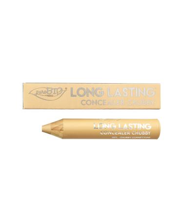 MAMI S.R.L. PuroBio Pur Bio Long Lasting Chubby Da FinSH Matt Concealer shade 027L Dark