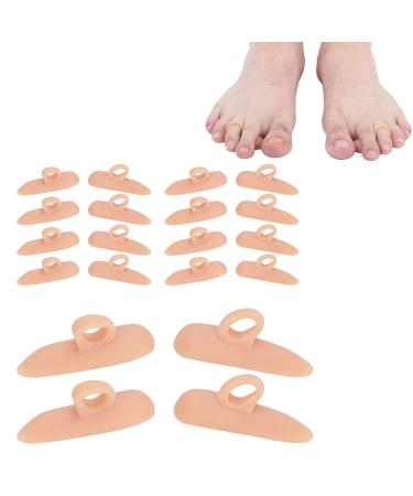 Hammer Toe Cushions - SEBS Corrector for Middle Toe - 10 Pairs (Color) - Buy Online on GoSupps.com