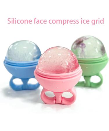 Facial Ice Shape | Silicone Face Ice Cream Tool for Summer Massage & Rejuvenation | Cold Cube Tray for Relaxation & Refreshment - Buy Online on GoSupps.com