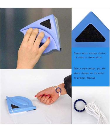 Glass Wiper Magnetic Cleaning Tools Useful Surface Cleaning Brush for Single Double Glazed Windows - Buy Online on GoSupps.com