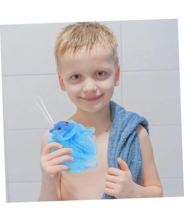 MAGICLULU Children's Bath Sponge Bath Skin Scrubber Bath Cleaning Scrubber Body Loofah Sponge for Bath Shower Cleaning Scrubber Bath Sponge for Rich Foaming Bath Ball Cleaning Ball - Buy Online on GoSupps.com
