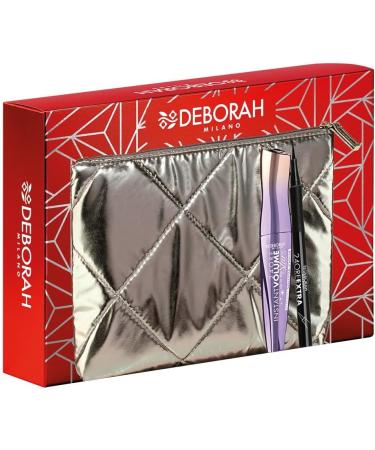  DEBORAH Deborah Milano - Gift Set with Instant Up to the Stars Mascara and 24 Hour Extra Black Eyeliner Pen No. 07 - Buy Online on GoSupps.com