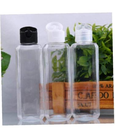 Clear Flip Top Cap Refillable Bottle Transparent Empty Makeup Liquid Cosmetic Container Random 100ml - Buy Online on GoSupps.com