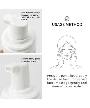 Aloe Vera Face Cleanser | Gentle Exfoliating Foam for All Skin Types | Hydrating & Soothing Cleanser - International Shipping Available - Buy Online on GoSupps.com