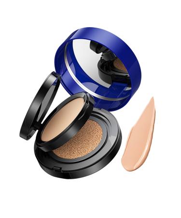 2 In 1 Cushion Pressed Powder Concealer Liquid Foundation IMAGES Gold Concealing Beauty Air Cushion Cream Gold Luxury Micro-Transparent Makeup Onebikiniha Magical Air Cushion (Natural)