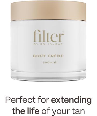 Filter by Molly-Mae Body Cr me | Ultra Hydrating Body Moisturiser | Tan Extending Cream | Anti-Inflammatory | Shea Butter | Softens & Smooths Skin - Buy Online on GoSupps.com