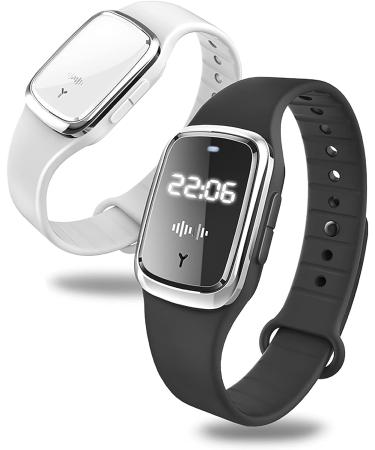 Ultrasonic Mosquito Repellent Bracelet Watch | USB Rechargeable Anti Mosquito Wristband - White | 1 Count - Buy Online on GoSupps.com