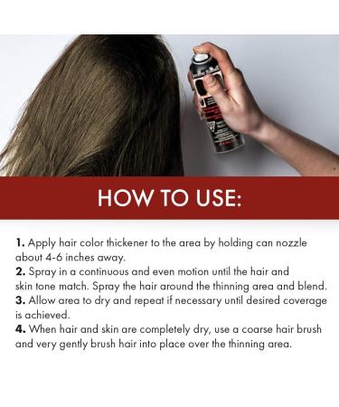 jerome russell Hair Color Thickener for Thinning Hair Medium Brown 3.5 Ounce - Buy Online on GoSupps.com