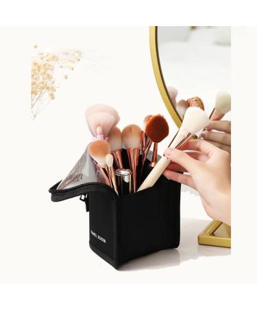 Makeup Brush Bags - 2 PCs Zodors Travel Cosmetic Keepers | Black & Pink Makeup Storage for Women - Buy Online on GoSupps.com