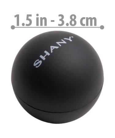 SHANY Lip Balm Sphere - Nourishing Hydrating Lip Care with Shea Butter & Oils for Smooth Repaired Lips - Black - Buy Online on GoSupps.com