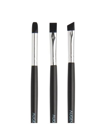 Eye manufakture eyebrow brushes - brushes flat around sloping trio made of silicone for application mix forms of lotions or colors also for lift and browlift (trio)