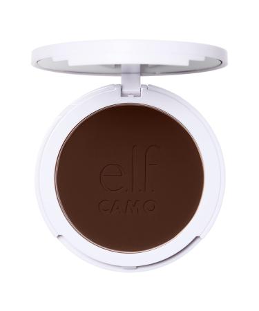 e.l.f. Camo Powder Foundation Lightweight Primer-Infused Buildable & Long-Lasting Medium-to-Full Coverage Foundation Rich 660 N Rich 660 N 8 g (Pack of 1)