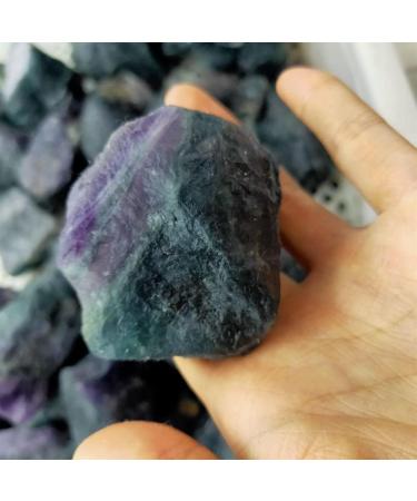 Natural Crystal Rough Crystal 1pcs Natural Green Fluorite Raw Stone Quartz Original Stones Natural Crystal Stones and Minerals Can be Used for (Size : 220-280g) - Buy Online on GoSupps.com