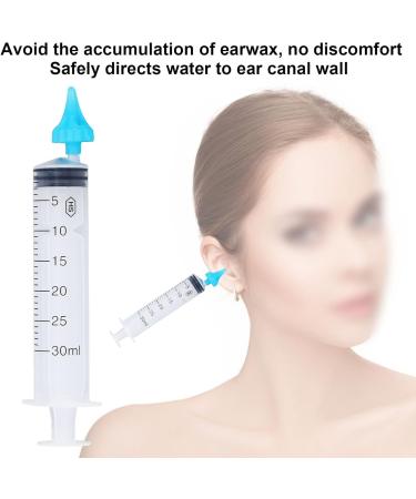 Alomejor 4pcs 30ml Ear Wax Remover Syringe - Ear Cleaning Irrigation Tool for Children and Adults - Buy Online on GoSupps.com