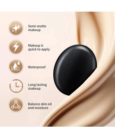 Cushion Makeup Nourishing Concealer Cream Full Coverage Cushion Foundation For Business Travel Beach Camping School Parties for Women - Buy Online on GoSupps.com