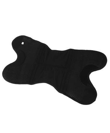 Knee Compression Sleeve V Shape Adjustable Sports Kneepad Multi Function Hook Loop for Running Assistanc (XL)