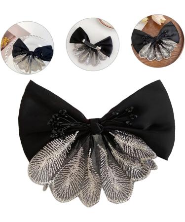 minkissy Bow Hairpin Bow Hair Barrette Large Hair Clip Hair Barrettes for Thick Hair Girl Bows for Hair Bow Women Barrettes Bow Alligator Clip Hair Ribbons Big Hair Bows for Girls Tassel - Buy Online on GoSupps.com