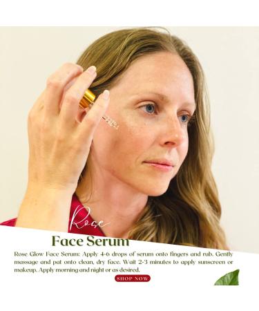 Rose Glow Radiance Face Serum | Vegan Daily Hydration & Anti-Aging Serum for All Skin Types - 15 ml - Buy Online on GoSupps.com