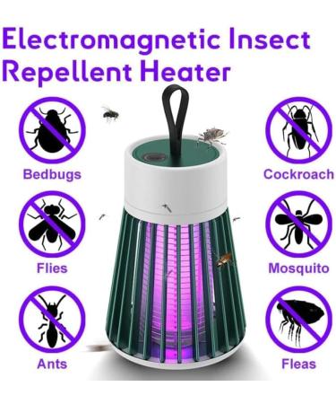 Mozzguard Zapper Zapper for Outdoor & Indoor USB Rechargeable Mosquito Killer Lamp with Uv Light Electric Fly Traps Insect Zapper for Home Backyard Garden Camping Bedbugs Heater Lantern (B Charge) B charge - Buy Online on GoSupps.com