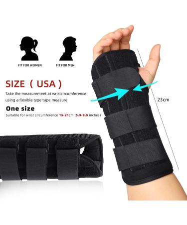 Offtrte Carpal Tunnel Splint - Adjustable Night Wrist Brace for Tendonitis Arthritis & Wrist Pain Relief - International Shipping - Buy Online on GoSupps.com
