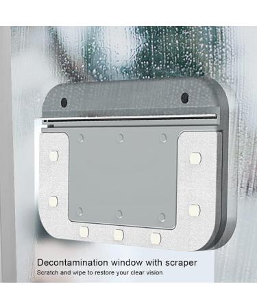 dijiusidy Double Side Window Glass Cleaning Tool Surface Brush Wiper Debris Water Stains Washing Wiping Tools for Home Living Room Type 2 - Buy Online on GoSupps.com