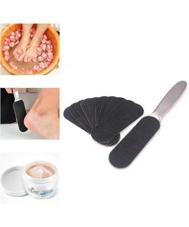Buy Wenxiaw Footfish: Dual-Sided Skin Remover & 22 Replacement Grinding Papers for Smooth Hands & Feet - Best for Hardened & Dry Skin - Buy Online on GoSupps.com
