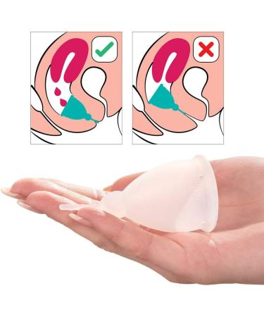 Deluxe Venize Menstrual Cup Size B - Medical Silicone - Includes Cleaning Brush Bag & Gift Box - Eco-Friendly & Comfortable - Buy Online on GoSupps.com