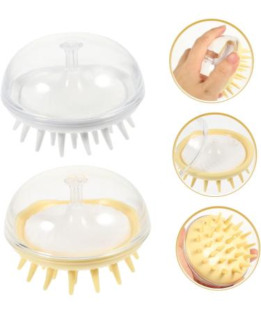 Frcolor 6-Pack Shampoo Brush - Portable Hair Scalp Massager & Scrubber | TPR Hairbrush Hand Massager in Assorted Colors - Buy Online on GoSupps.com