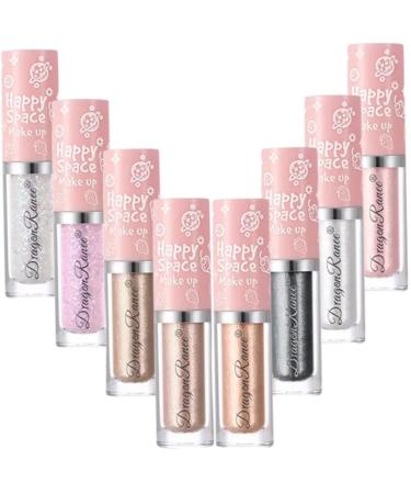 Mipcase 16 Pcs Eye Shadow & Glitter Eyeliner Set - Moira Shimmer Metallic Makeup for Stunning Eyes - Buy Online on GoSupps.com