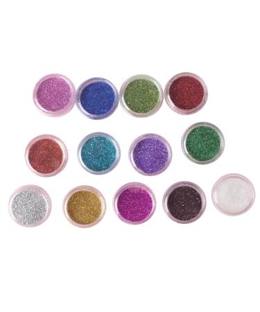 Beavorty 12 Boxes Pearl Eyeshadow Palette Eyeshadow Powder Kit Powder Eye Shadow Flash Glitter Powder medium Assorted Color