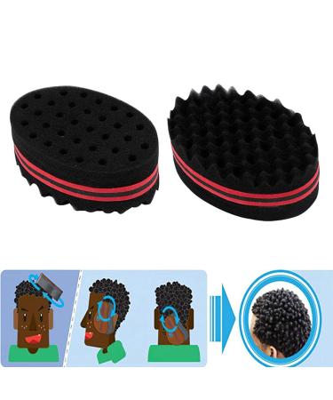 Magic Brush Barber Twist Sponge for Curly Hair - Multi-Colored Hair Sponge for Men Women & Children | International Shipping Available - Buy Online on GoSupps.com