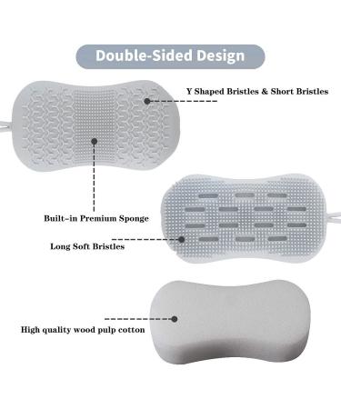 MENDY Silicone Body Back Scrubber - Exfoliating Bath Body Brush - Buy Online on GoSupps.com