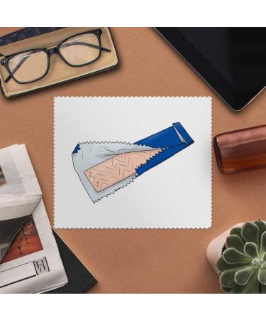 Buy 2 x Chewing Gum Microfiber Lens & Eyeglass Cleaning Cloths - High-Quality Cleaning for Glasses Screens & More - International Shipping Available - Buy Online on GoSupps.com