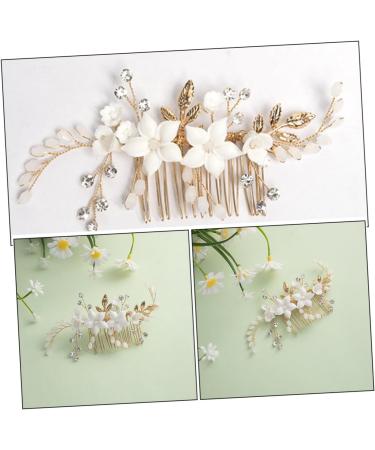 Gogogmee Bridal Headwear Bride Headpieces for Wedding Hair Accessories for Bride Hair Accessories for Women Comb Clips for Hair Wedding Bride Headpiece Hair Comb for Hair Side Comb - Buy Online on GoSupps.com