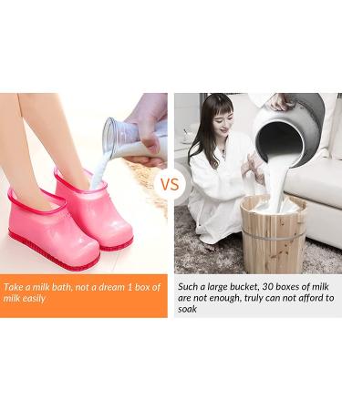 WMHYLYH Large High Blue Massage Foot Bath Shoes - Portable Foot Soak Tub for Thermal Massage and Blood Circulation Promotion - Buy Online on GoSupps.com