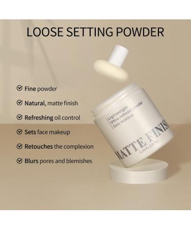 Erinde Pink Translucent Matte Setting Powder - Long-Lasting Oil Control & Soft Focus Effect | International Shipping Available - Buy Online on GoSupps.com
