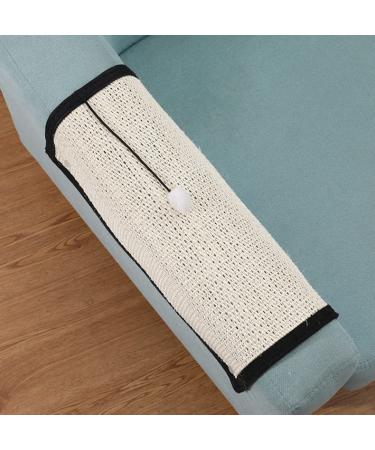 Natural Sisal Cat Scratching Mat - Heavy Duty Sofa Protector for Cats - Easy Installation - Furniture Scratch Pad - Buy Online on GoSupps.com