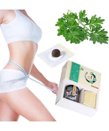 Natural Herbal Belly Sticker 30 pieces Mugwort navel sticker mugword navel sticker mugwort navel sticker detox plaster mugwort navel sticker 30PCs - Buy Online on GoSupps.com