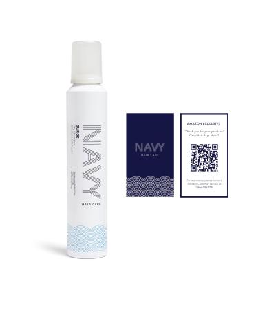 Navy Surge Dry Shampoo and Instant Lift Foam - | Volume + Strength + Scalp Care (177 ml / 6 oz)
