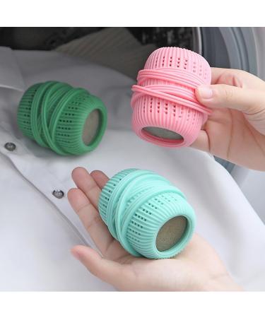 Fabric Softener Dispenser 3 pcs Reusable Anti-Winding Knotting Fabric Softener balls Suitable for Drying Clothes Bed Sheets Towels - Buy Online on GoSupps.com