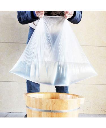 HEALLILY 2 Pack Clear Spa Pedicure Bag - 140pcs Disposable Foot Bath Basin Liners - for Hotel, Beauty Spa, Home - Transparent Pouch - Buy Online on GoSupps.com