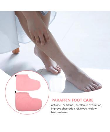 Uonlytech 3 Pairs Warm Foot Covers - Premium Paraffin Wax Therapy Wraps for Heated Foot Care & Spa Treatment - Buy Online on GoSupps.com