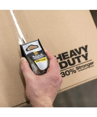 Duck MAX Strength Packing Tape With Dispenser  Clear  6 pk  1.88" x 22 yd.  284983 1.88" x 22 Yards 6 Rolls - Buy Online on GoSupps.com
