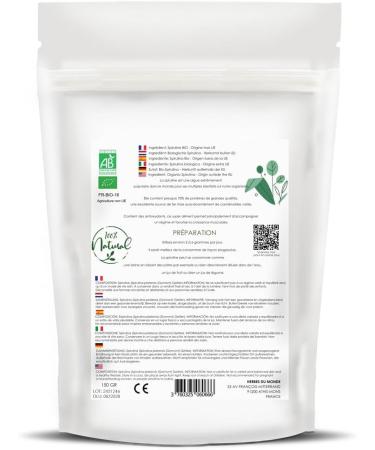  Herbes du Monde Herbs of the World - Organic Sports Duo Spirulina & Moringa Energy & Recovery Superfoods 250g (2 Sachets) Rich in Protein Antioxidants & Nutrients Certified Organic - Buy Online on GoSupps.com