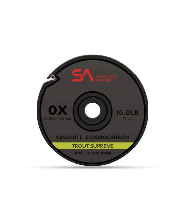 Scientific Anglers Absolute Trout Supreme Tippet - 30m Clear 30m - 4X