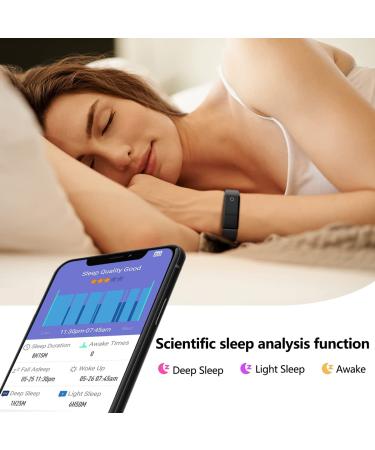 MorePro Slim Fitness Tracker with Blood Pressure & Heart Rate Monitor - 20 Sports Modes & Sleep Tracker - IP68 Waterproof - for Women & Kids - Black - Buy Online on GoSupps.com