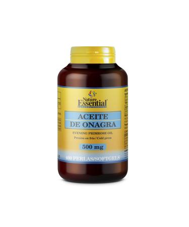 Nature Essential Nature Essential | Evening Primrose Oil Beads 500mg | 400 Pearls | Helps Relieve Menstrual Symptoms | First Cold Press | 10% GLA | Omega 3-6-9 | Vitamin E